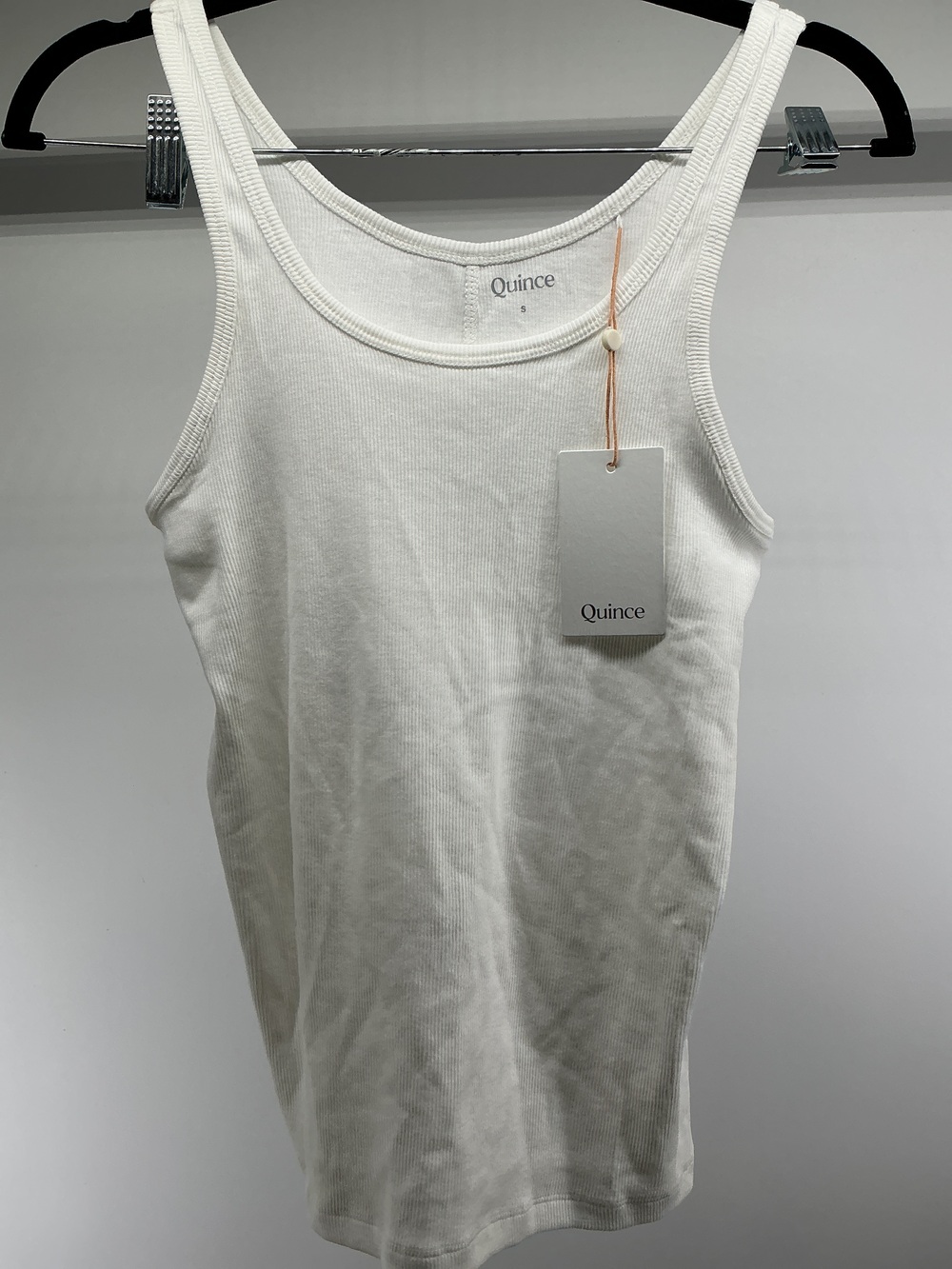 Organic Cotton Micro-Rib Scoop Neck Tank